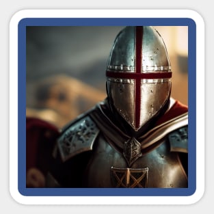 Knights Templar in The Holy Land Sticker